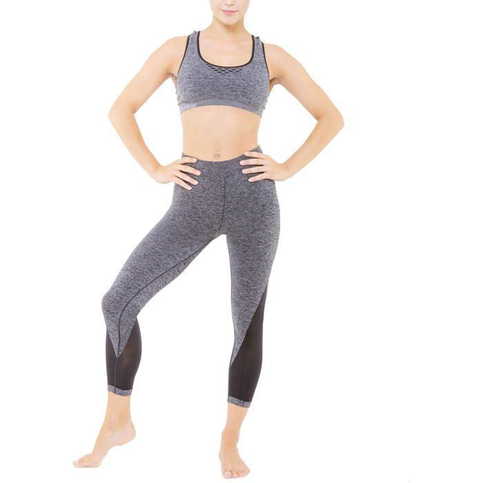 Pantalon de sport - pantalon technique - legging de sport Cellutex - T148NoirS/M - Fitness T148 Legging Femme
