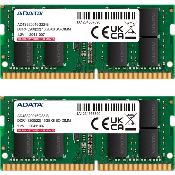 ADATA AD4S32008G22 DTGN module de mémoire 2 x 8 Go DDR4 - vue 3