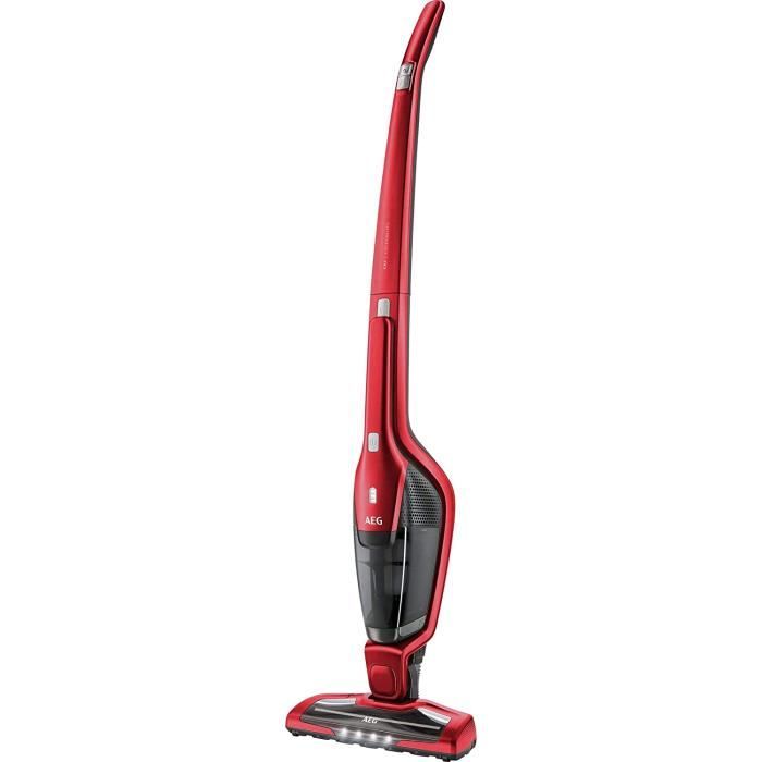AEG CX7-2-Flex Aspirateur Balai 2 en 1 sans Fil 05L Rouge - Aeg