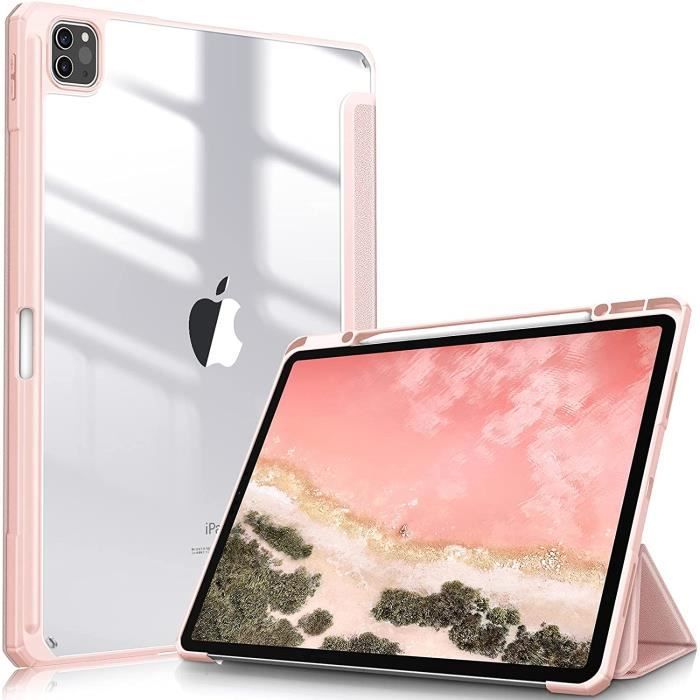 INF Étui Smart Cover pour iPad Pro 9.7 2017, or rose - Informatique