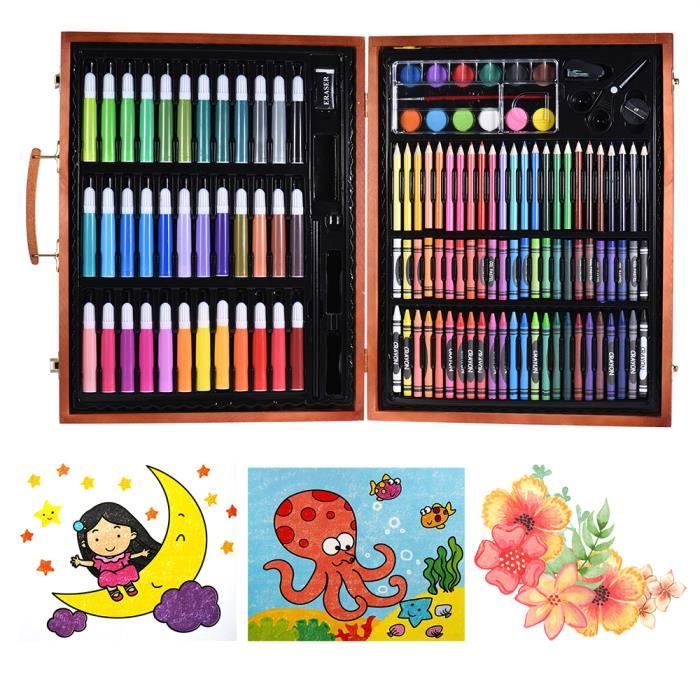 Classe Artistes Crayons Avec Tin Box Art Croquis Dessin Creative 5 H A 6b Neuf