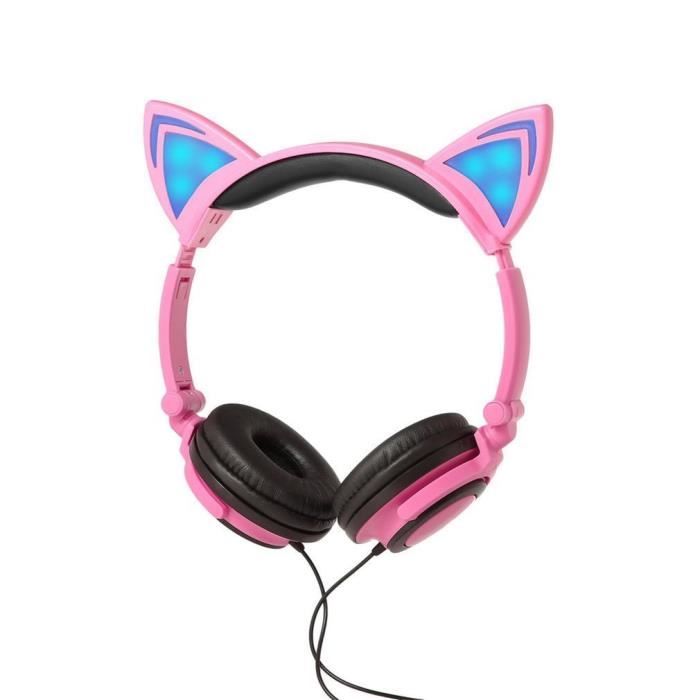 Casque De Dessin Anime Mignon Chat Oreille Avec Serre Tete Filaire Lumineux Casque Pour Enfants Prix Pas Cher Cdiscount Casque De Dessin Anime Mignon Chat Oreille Avec Serre Tete Filaire Lumineux Casque Pour Enfants Prix Pas Cher Cdiscount