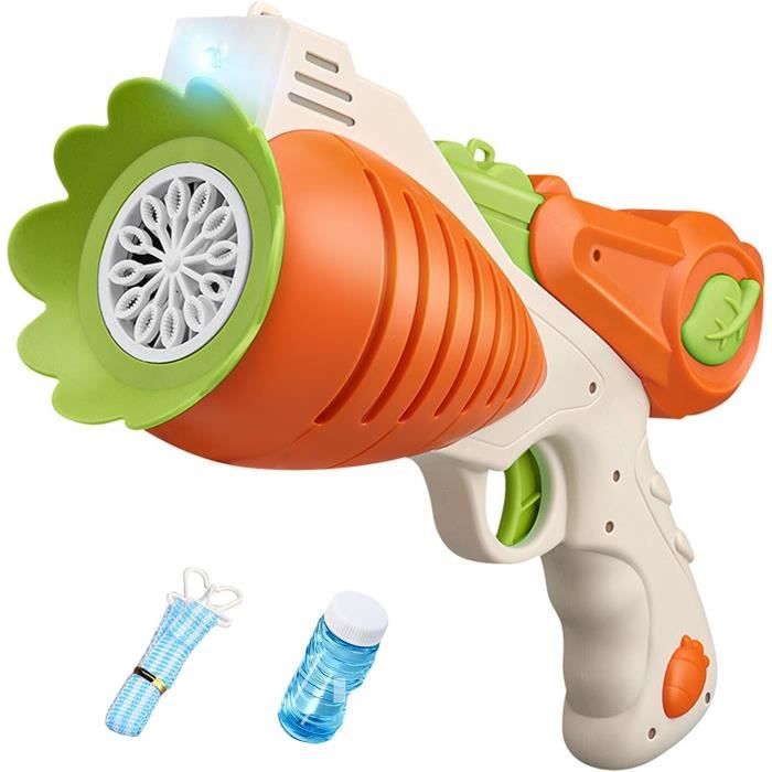 Tondeuse à Bulles Pour Tout-petits, Souffleuse à Bulles Avec Solution Jouets De Jardin D Ete Pour Enfants Rose