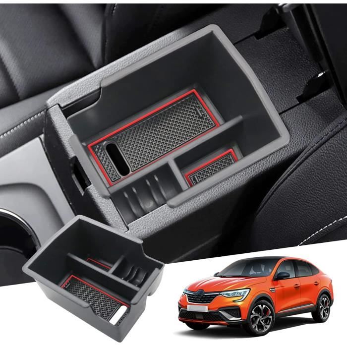 Ruiya Compatibile con BMW X3 G01/X4 G02 2019-2023 2024 Console Centrale Portaoggetti,Organizer da Braccioli per Console X3 Accessori Centrale Consolle Braccioli Vano Contenitore Portaoggetti [blu