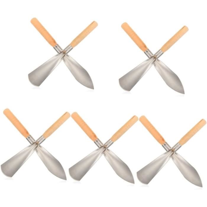 Brosse Grattoir Pour Barbecue - PRIMEMATIK - 2 En 1 Avec Spatule En Métal - Noir Et Blanc