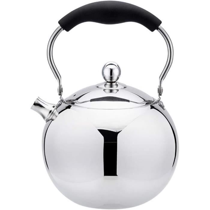 Bouilloire à thé en acier inoxydable de haute qualité, bouilloire à eau domestique, théière à induction, 1,2 L, 1,5 L 15 Bouilloire à thé en acier inoxydable de haute qualité, bouilloire à eau domestique, théière à induction, 1,2 L, 1,5 L 15