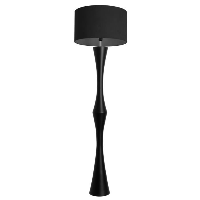 Pied De Lampadaire En Bois Finition Ebene Achat Vente Pied De Lampe Pied De Lampadaire En Bois Cdiscount