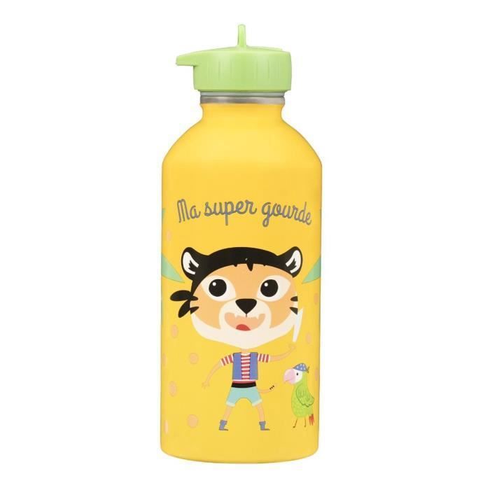 Gourde Inox Enfant - Ma Super Gourde - Tigre -