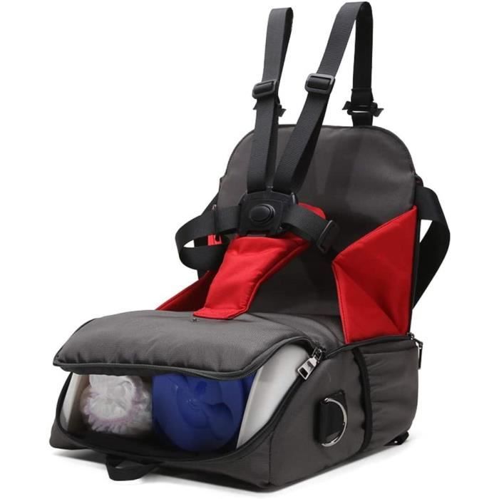 Réhausseur Siège Bébé Taeku - Coussin Portable Avec Boucles Sécurité