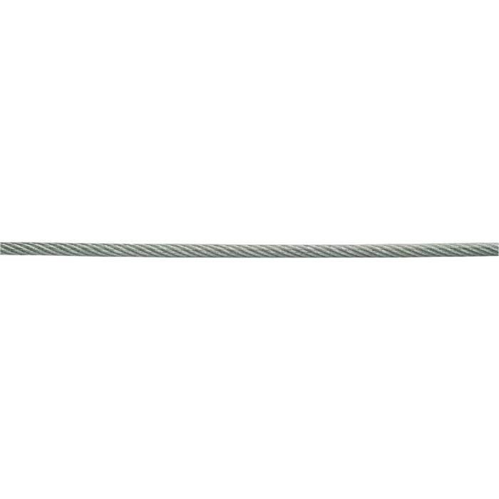 2 Cables acier galva Ø 3 mm - long 3.0 m