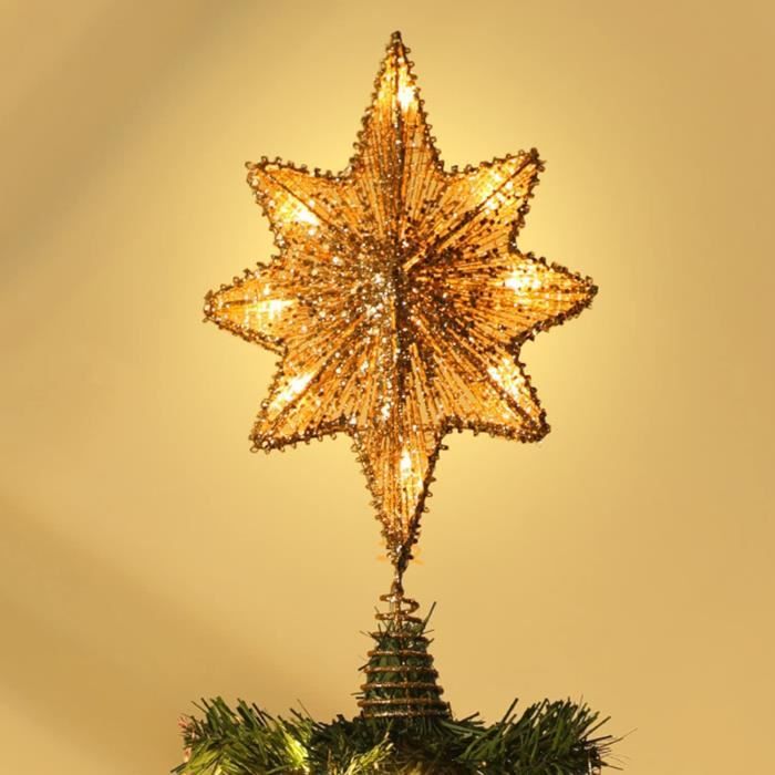 Etoile Sapin de Noel, 9 x 16,5 Pouces Pointes de Sapin avec des