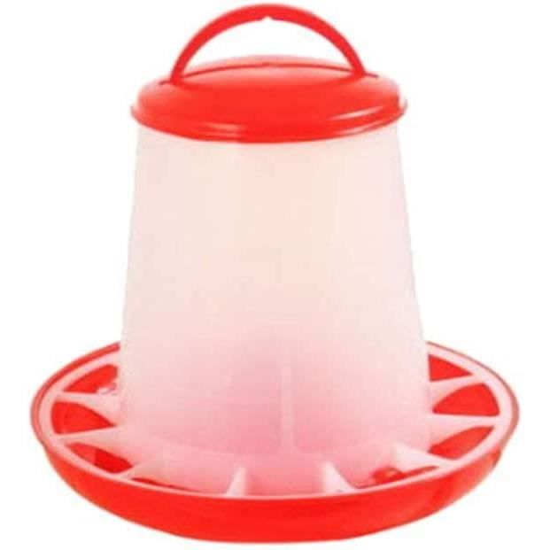 Combo Mangeoire Et Abreuvoir Automatique Pour Poussins - 2,2 LB - Équipement Volaille Pratique