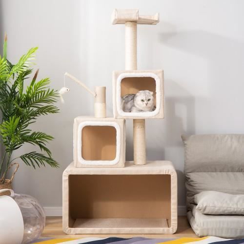 Arbre A Chat Cube De Chat Empilable Tour D Activite D Arbre A Chat Avec Perche Et Condominium Xil Achat Vente Arbre A Chat Arbre A Chat Cube De Chat E Cdiscount