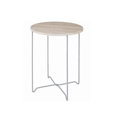 Table Basse - Haku Möbel 33081 - Aluminium-Chêne - Bois - Design Moderne
