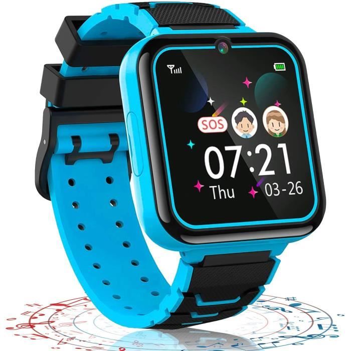 Montre Connect e Enfant 7 Jeux MP3 Montre Intelligente pour