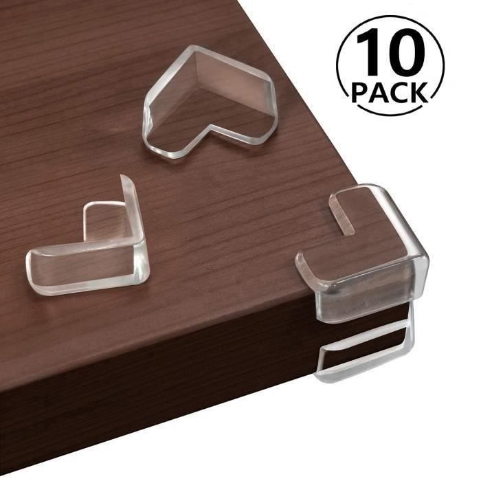 Lot De 10 Protection Coin De Table Pour Securite Bebe Transparent Protege Coin De Meubles Protection D Ang Ki Cdiscount Puericulture Eveil Bebe