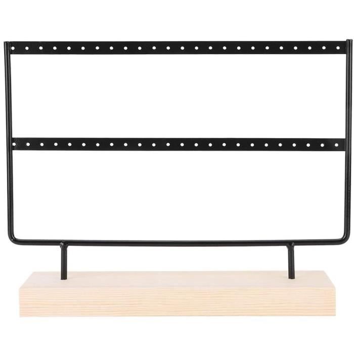 Présentoir à Bijoux UKCOCO Pour Colliers Et Pendentifs - Support En Forme De Cou, Plastique Et Simili Cuir, Dimensions 20x11.5x6.5 Cm