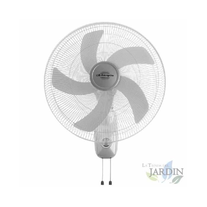Ventilateur mural - Orbegozo - Modèle Suinga - 55 W - Oscillant - Tête inclinable - Orbegozo