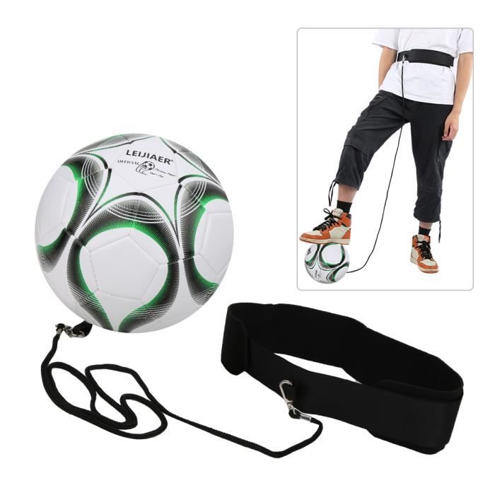 Regail Kit d'Entraîneur de Football Pratique en PU Aide à Jonglerie Équipement de Soccer pour Enfants(Vert )