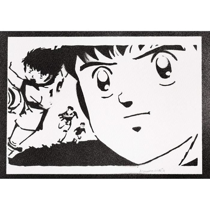 Triptyque 5 Toiles – Poster Manga Olive Et Tom (Captain Tsubasa) – Neuf