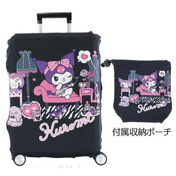 Mauve L Housse De Valise Dessin Anime Mignon Kawaii Protection Des Bagages Envoi Anti Rayures Accesso