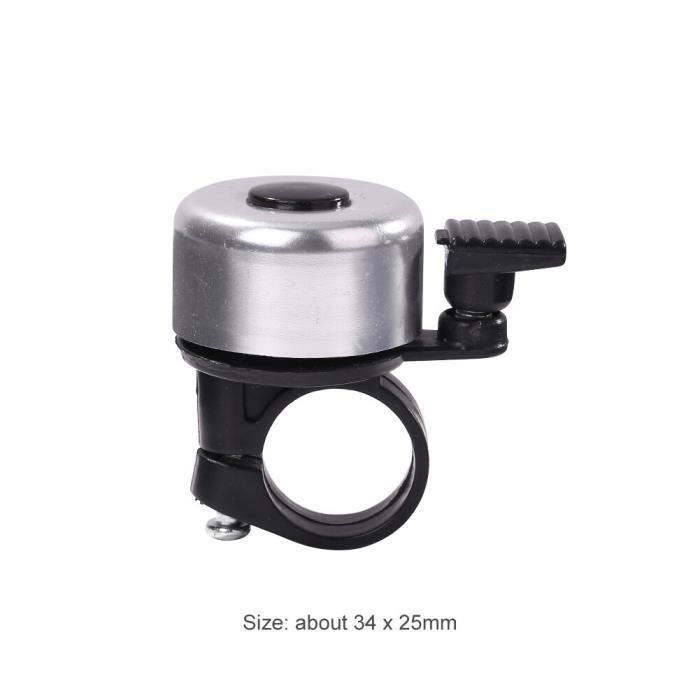 Sonwaha Sonnette Vélo Rétro – 2 Pièces Klaxon Puissant En Laiton, Noir, Pour Guidon 16-32 Mm – Enfants & Adultes