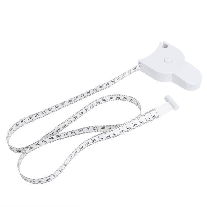 Mètre Ruban Souple 2 Mètres - Rétractable Double Face Pour Couture Et Mesures Corporelles - Bleu, Vert, Blanc