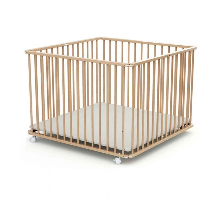 Parc Bebe Pliant En Bois Hetre Verni 100x100 Cdiscount Puericulture Eveil Bebe Parc Bebe Pliant En Bois Hetre Verni 100x100 Cdiscount Puericulture Eveil Bebe
