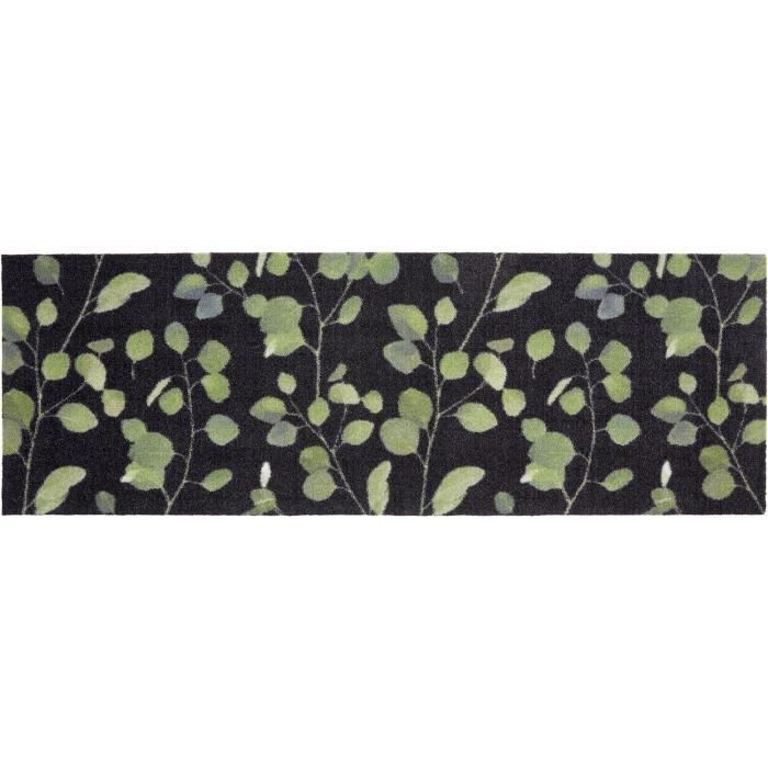 Tapis Antidérapant Miabella Salon - Paillasson Intérieur Ultra Doux 50x150 Cm Coffee Natural, Idéal Cuisine, Couloir & Entrée