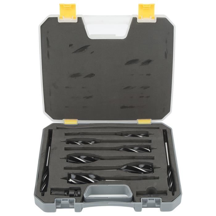 Forets à Trous Carrés - ZJCHAO - 4 Pièces - Acier à Roulement - 6 Mm à