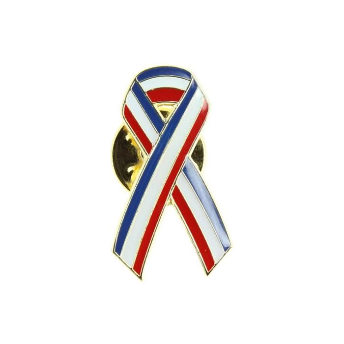 CLJ - Pins - ruban délu de la république Bleu blanc rouge - Bleu - Unisexe - Drapeaux - qualité de finition - Epingle - Broche - CLJ - Pins - ruban délu de la république Bleu blanc rouge - Bleu - Unisexe - Drapeaux - qualité de finition - Epingle - Broche -