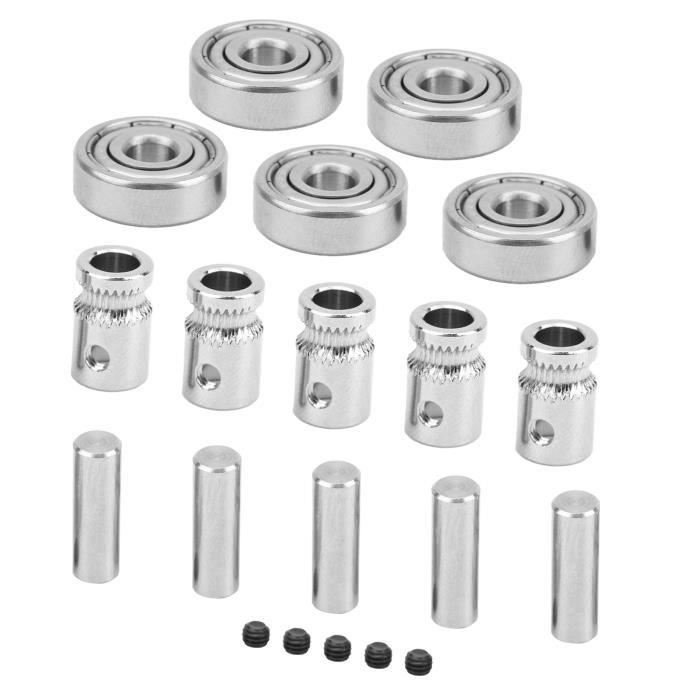 Micvtve Kit De Roulement à Billes 16 PièCes Pour TT02 -02 TT02D -02D 1