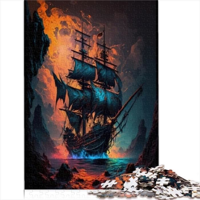 Puzzle The Beautiful Pirate - 1000 pièces - Magnolia-1718