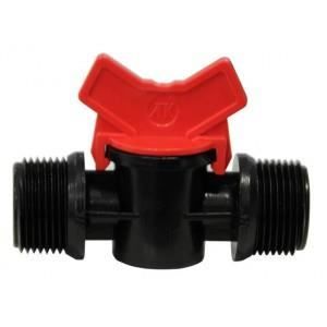 Mini vanne filetée des 2 cotés 3/4''