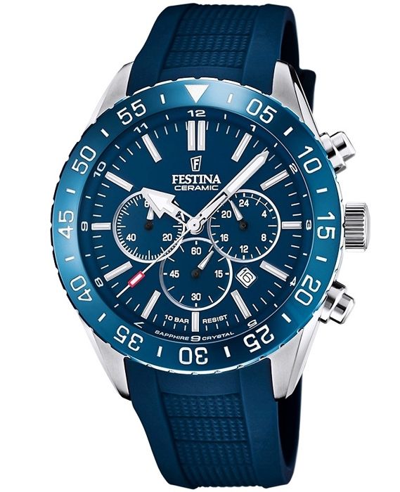 Montre - Festina - 20515 - Analogique - Quartz - Bracelet en Silikon Bleu