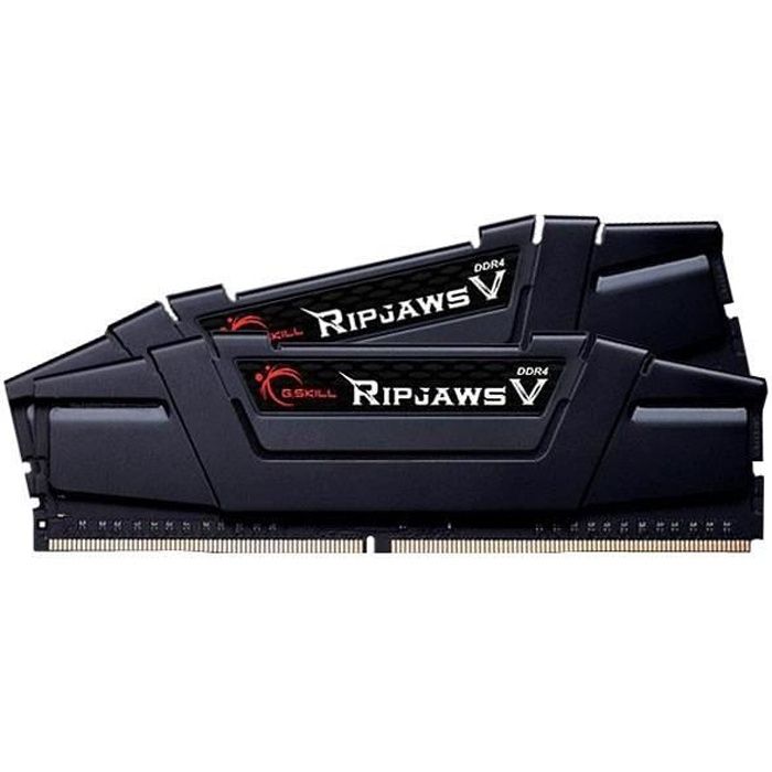 GSKILL – Mémoire PC RAM – Ripjaws 5 – 16Go (2X8Go) – 3200MHz – DDR4 – CAS 16 (F4-3200C16D-16GVKB)