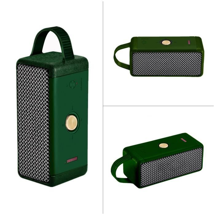 Coque Silicone Protection Pour Marshall Emberton 3 - Housse Vert Portable