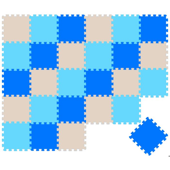 Pavimento Puzzle In EVA Antiscivolo Per Palestra, Tappeto Ginnastica 30x30x1 Cm, Nero/grigio, Confezioni Da 18, 36, 54, 108 Pezzi