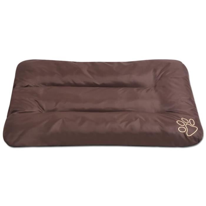 Comparer les prix de Matelas pour chiens - Mothinessto - LY0472 - Taille XL - Marron - Tissu Oxford hydrofuge