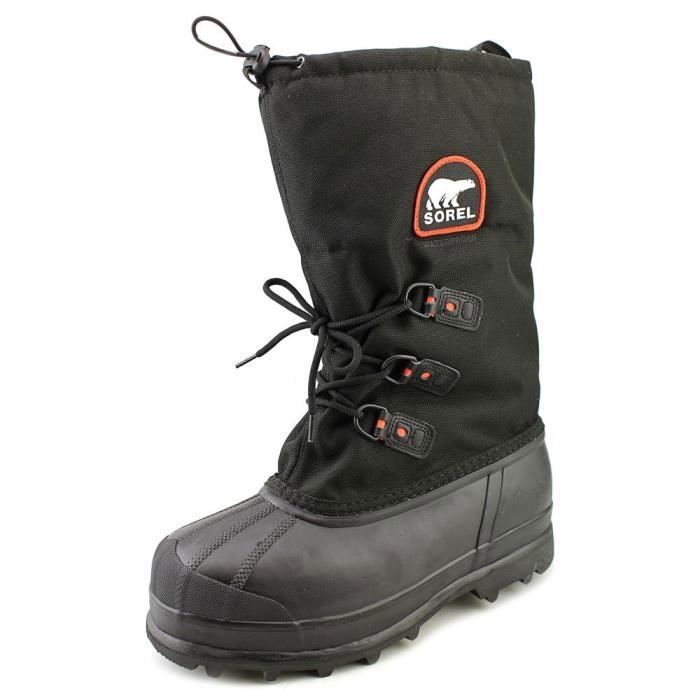 Sorel Hommes Noir Toile Achat Glacier de XT Neige Botte rECxBWdQoe