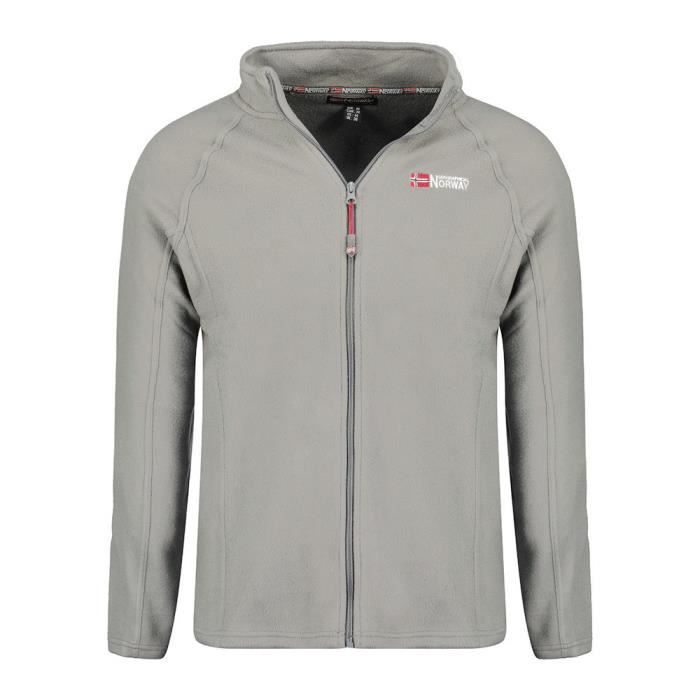 Veste Polaire Gris Clair Homme Geographical Norway Tug