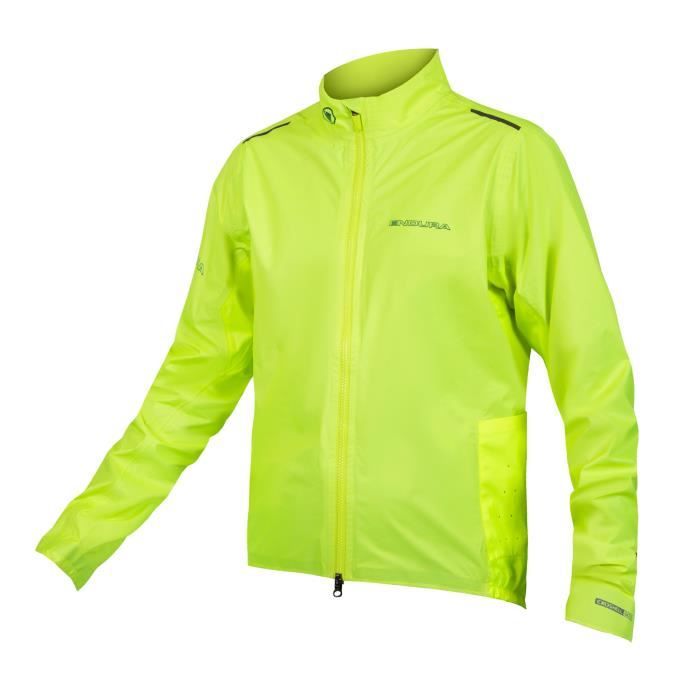 Veste imperméable Endura Pro SL - Homme - Jaune néon - Vélo sur route - Manches longues - Respirant