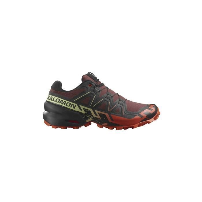 Chaussures Running - SALOMON - SPEEDCROSS 6 - Bordeaux / Noir - AH 2024 - Homme Chaussures Running - SALOMON - SPEEDCROSS 6 - Bordeaux / Noir - AH 2024 - Homme