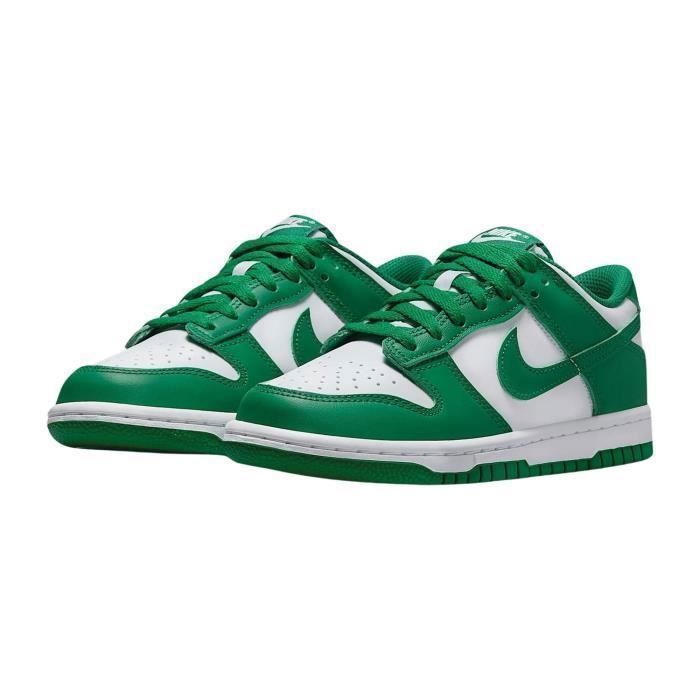 Nike Baskets - NIKE - Dunk Low - Blanc - Semelle intermédiaire amortissante - Lacets