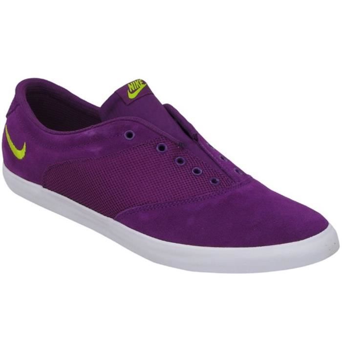 Nike Baskets - NIKE - Wmns Mini Sneaker - Femme - Violet - Lacets