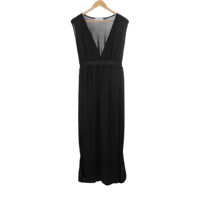 Robe Maxi C&C California Harmony Col V Profond - Taille XS, Neuve Avec étiquettes, Style été
