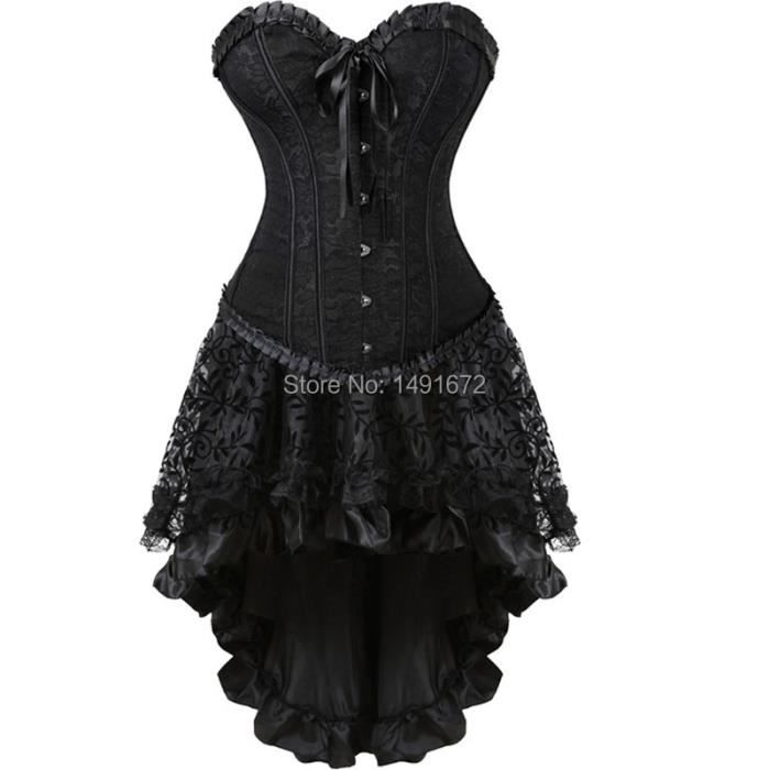 robe bustier gothique
