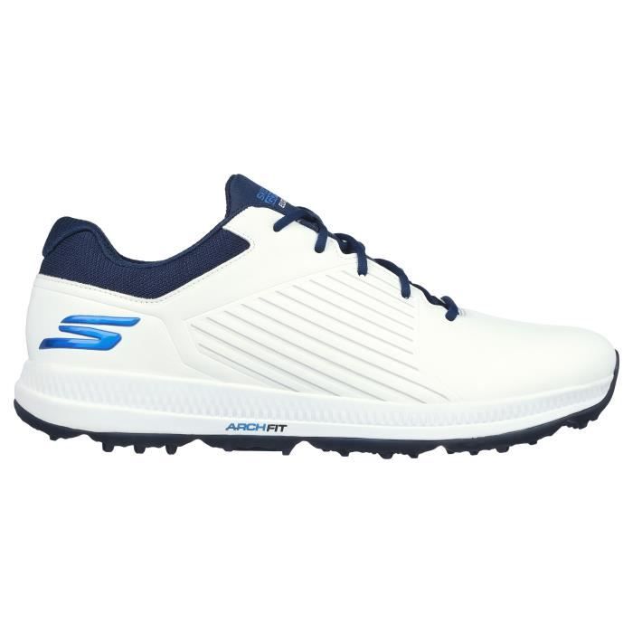 chaussures de golf de golf sans crampons skechers go golf elite 5 - gf - white/navy - 44