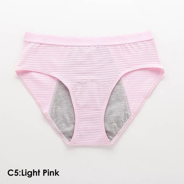 SHARICCA Culotte Menstruelle Absorbant Tanga Menstruelle sous VêTement Lavable RéUtilisable String Menstruelle Sportifs pour Filles RèGles (Multicolore-3P08, XS