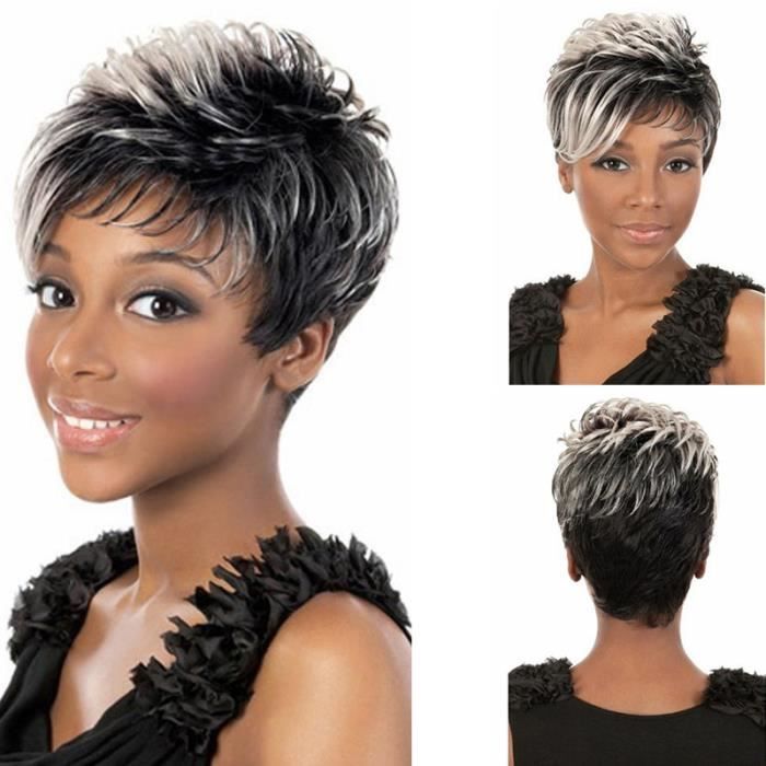 perruque femme cheveux courts